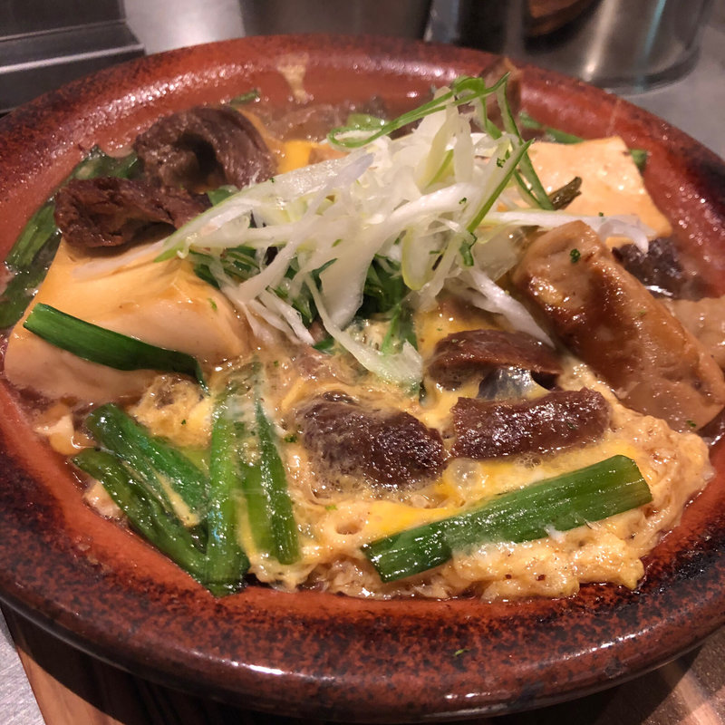 ジビエの肉豆腐(新宿寅箱)