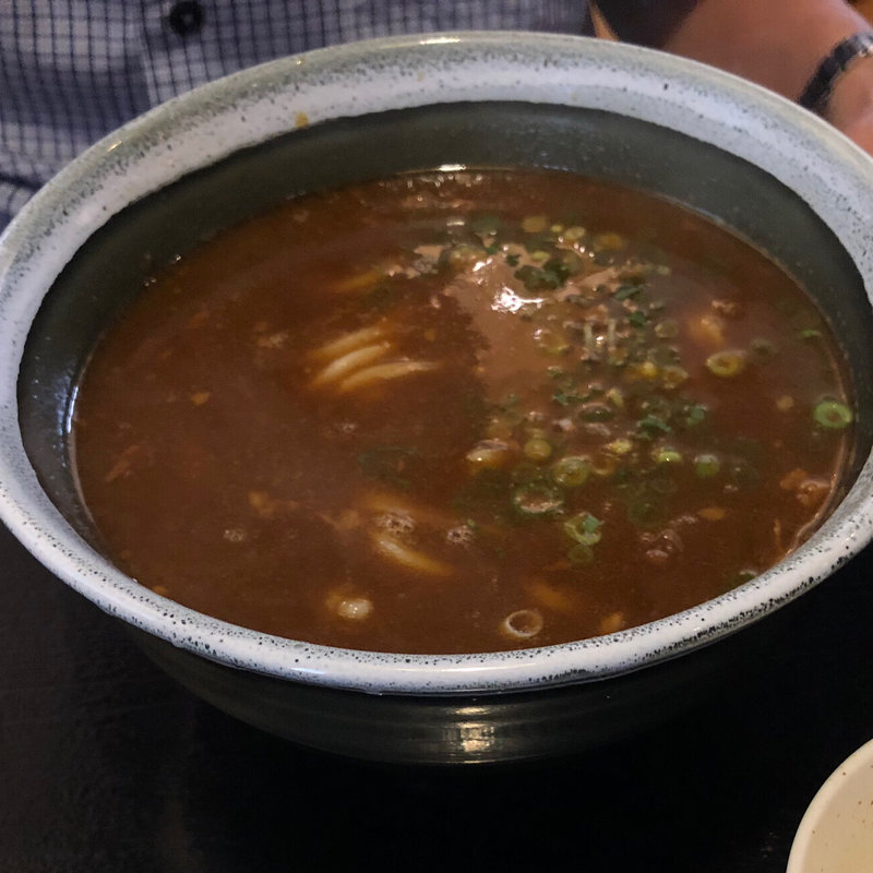 カレーうどん(温玉付)(麺や ほり野)