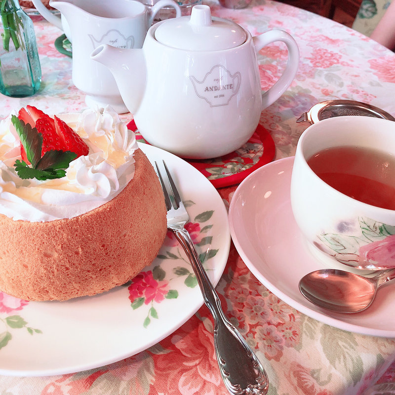 シフォンケーキ(カフェ･アンダンテ )