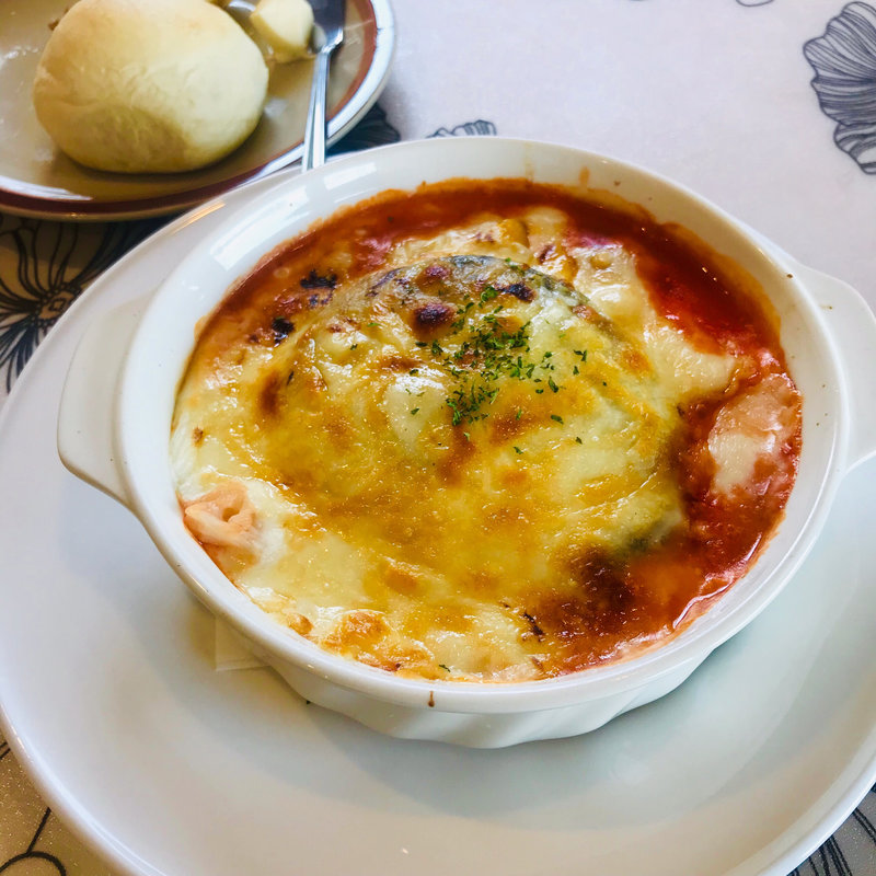 ハンバーグ(グラタン風)(ブリッコ )