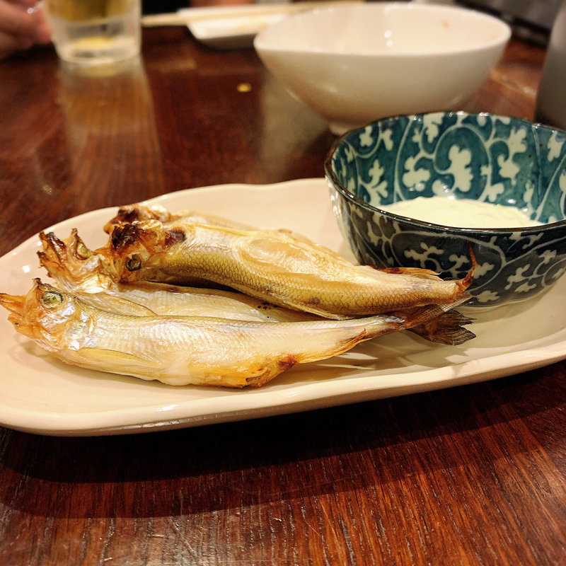 シシャモ（メス）( 灼味噌らーめん 八堂八（やどや）)