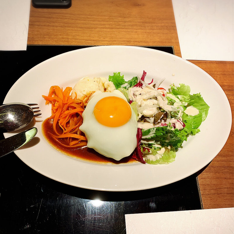 ハンバーグステーキ(八丁堀黒きん )