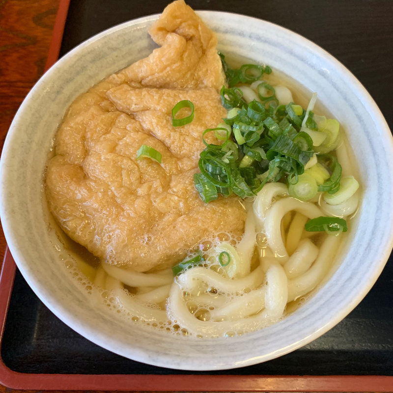 かけそのまま+お揚げ(純手打うどん よしや )