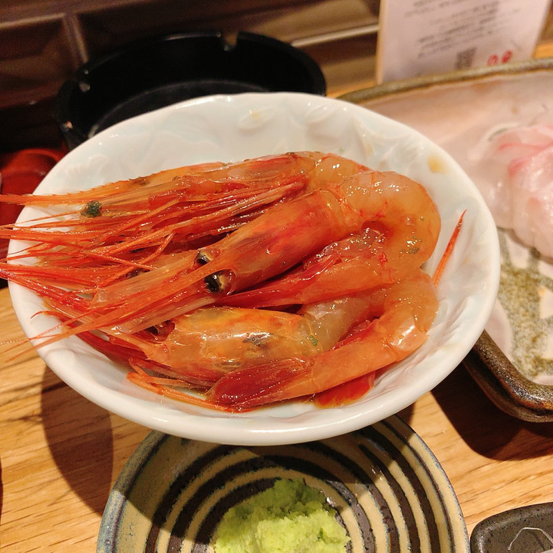 甘エビ(炭火焼大衆酒場 御厨 笹塚店)