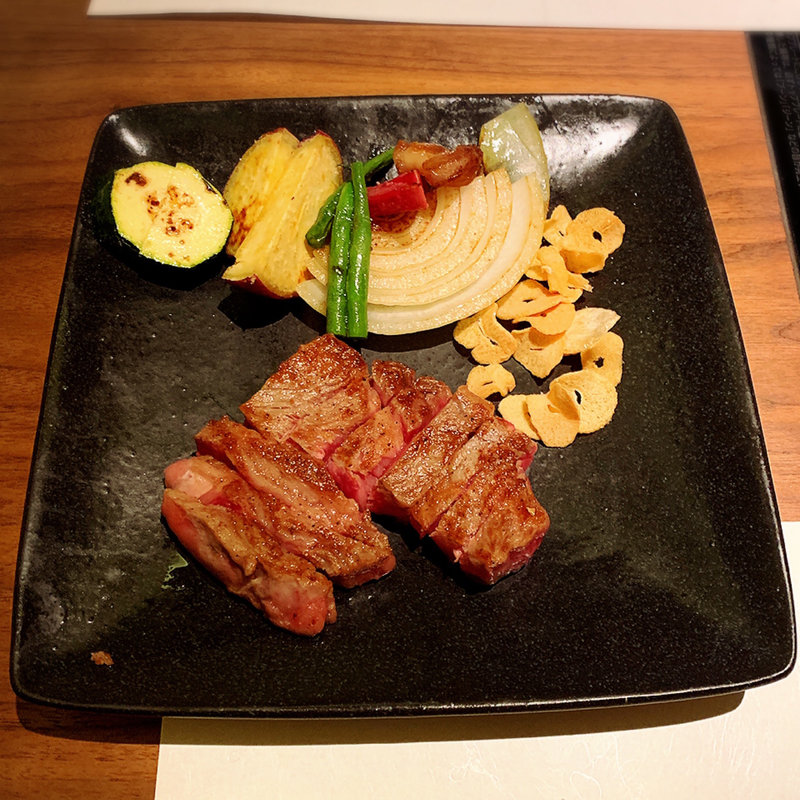 特選黒毛和牛ステーキ サーロイン(八丁堀黒きん )