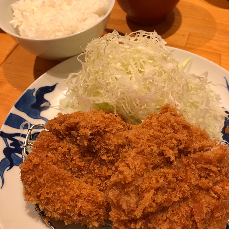 ひれかつ定食(とんかつ寿々木)