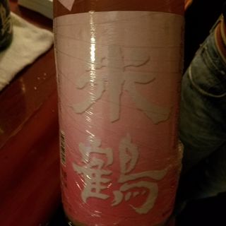 出羽桜酒造「米鶴 純米 わたしさくらんぼ 赤色酵母使用」(四谷舟町砂場)