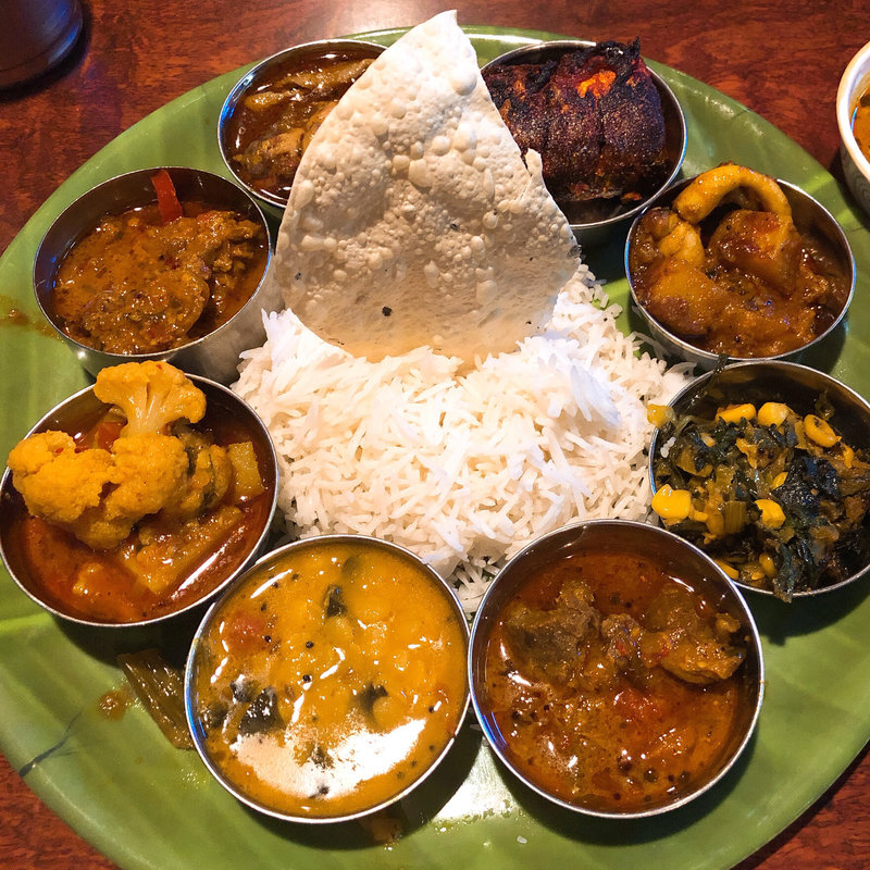 南インドのミールス(シンズ・キッチン （Singh's Kitchen）)