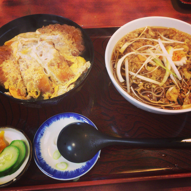 カツ丼セット(満留賀 （まるか）)