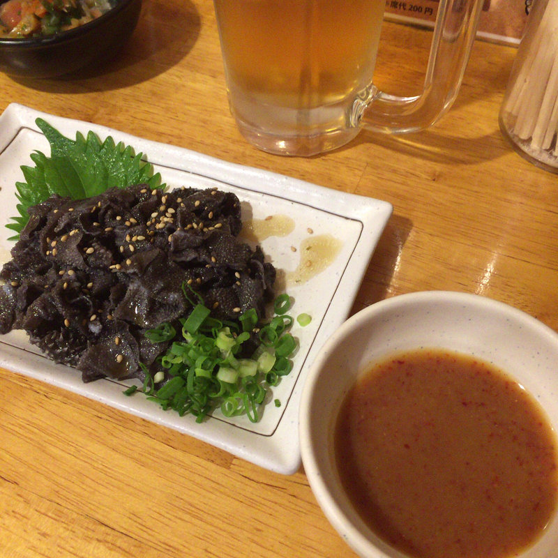 センマイ刺し(とり幸 川崎大師店)