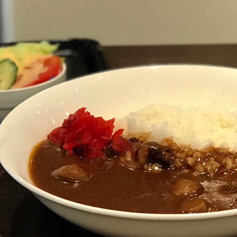 ビーフカレー(ミニサラダ/アイスコーヒー付き)(テイスティカフェ)