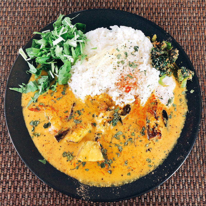 秋の準備を始める日に食べるカレー(サリーヒルズ （Surry hills）)