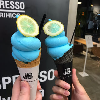 塩レモンソフト(JB Espresso Morihico.新道東駅前店)
