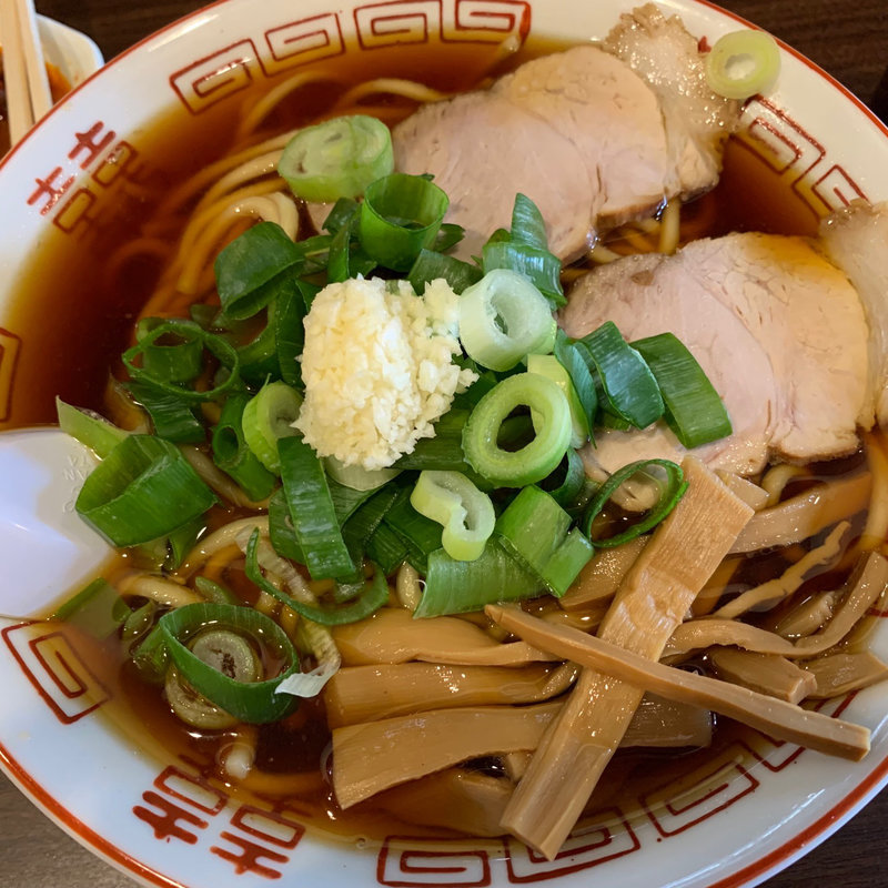 ニンニク入りの中華そば(連チャン上等)