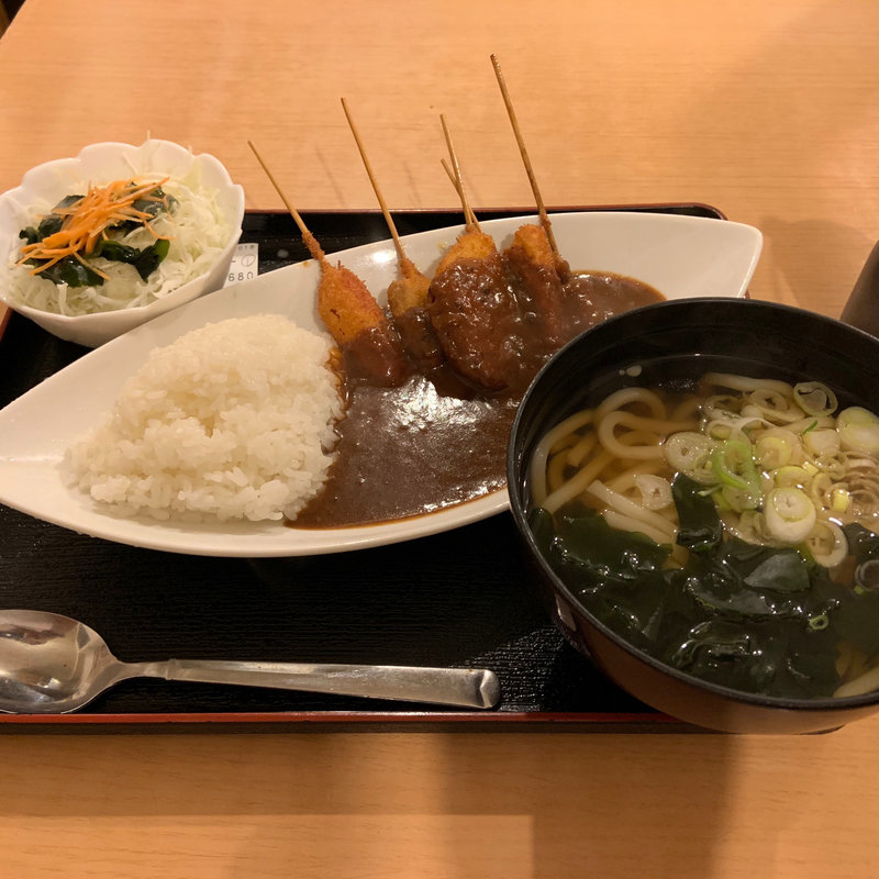 串カツカレー(本場大阪 新世界の味 絆 本店)