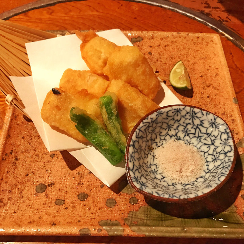 比叡湯葉の天婦羅(鳥良 蒲田店 （とりよし）)