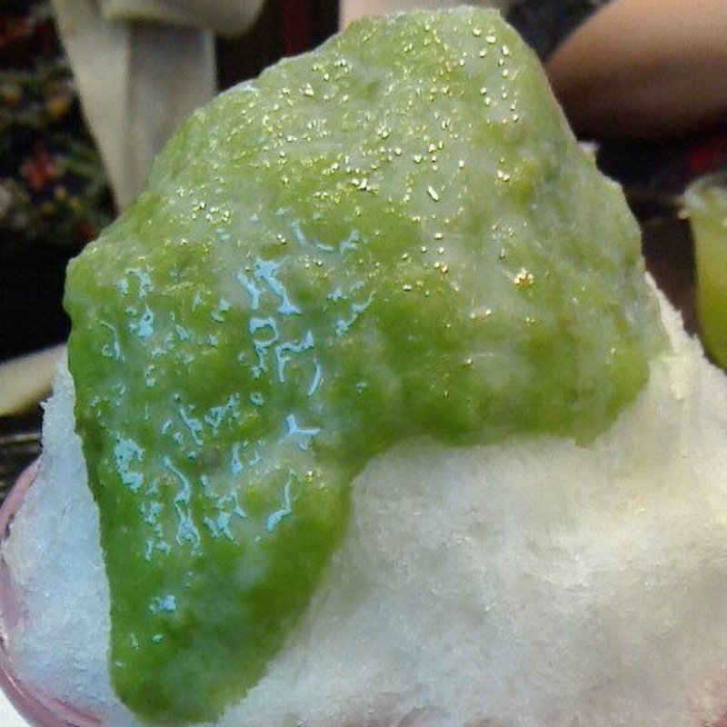 ずんだかき氷(ずんだ茶寮 エスパル仙台店)