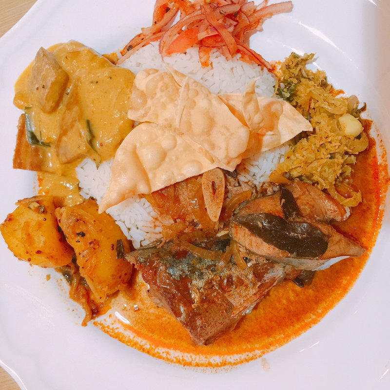 フィッシュ サバ(KING LION スリランカレストラン＆バー)