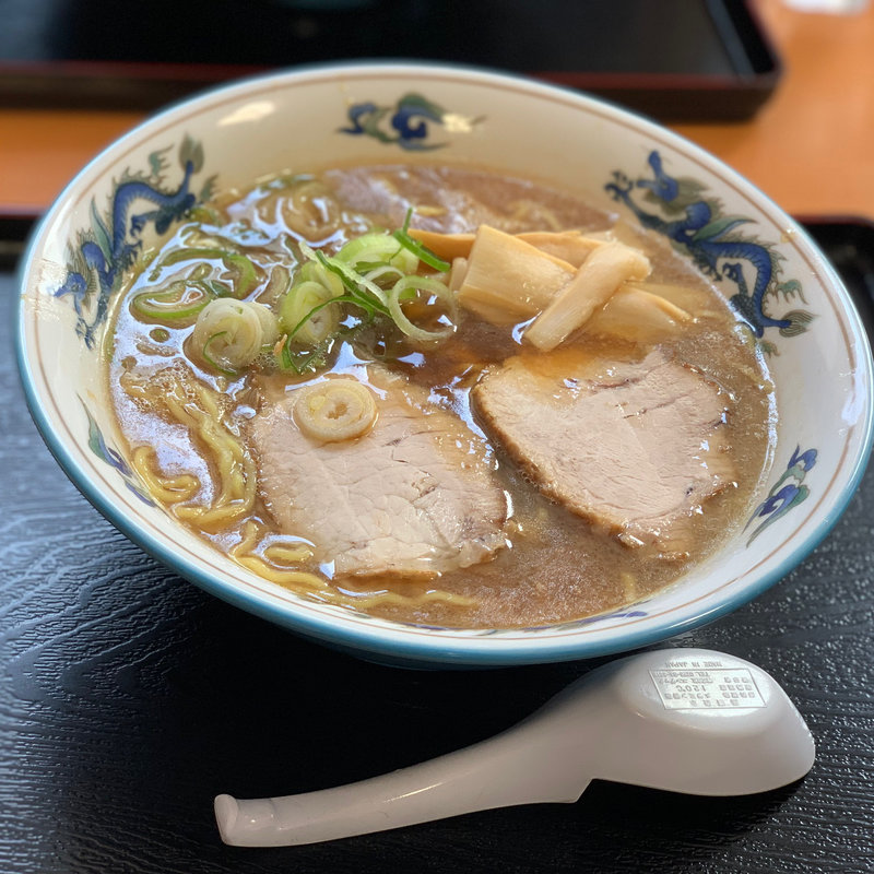 正油ラーメン(らーめんや天金)