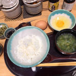 たまごかけごはん(赤坂うまや うちのたまご直売所 羽田空港店)