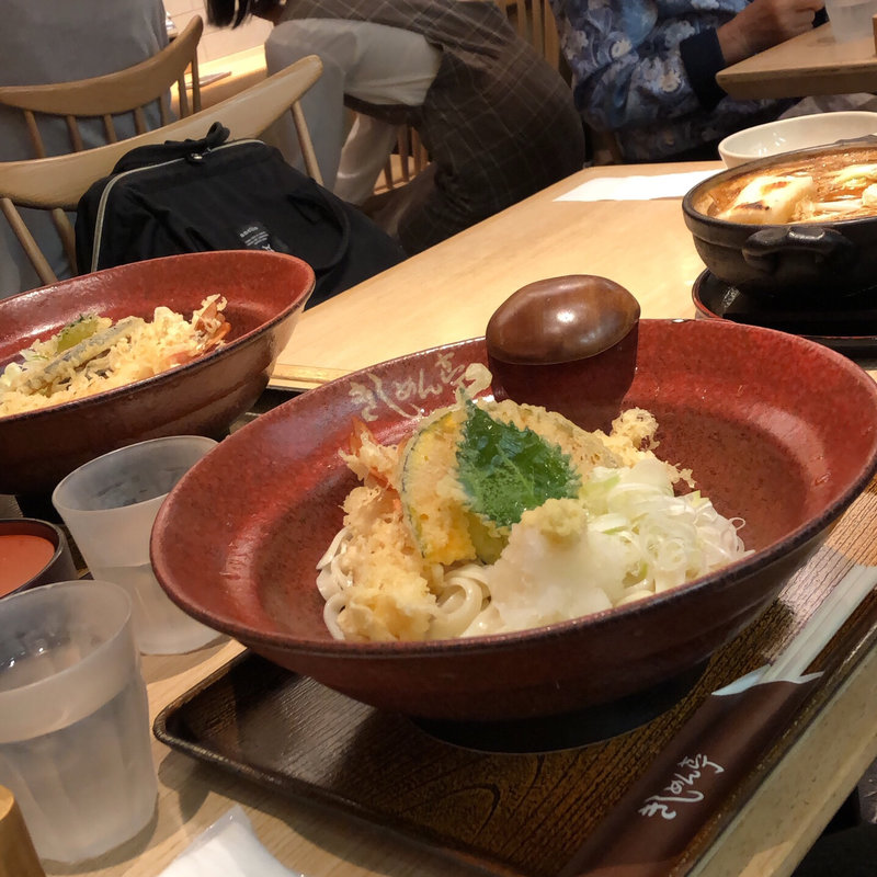 天ぷらきしめん(ふらんす亭 名古屋エスカ店)