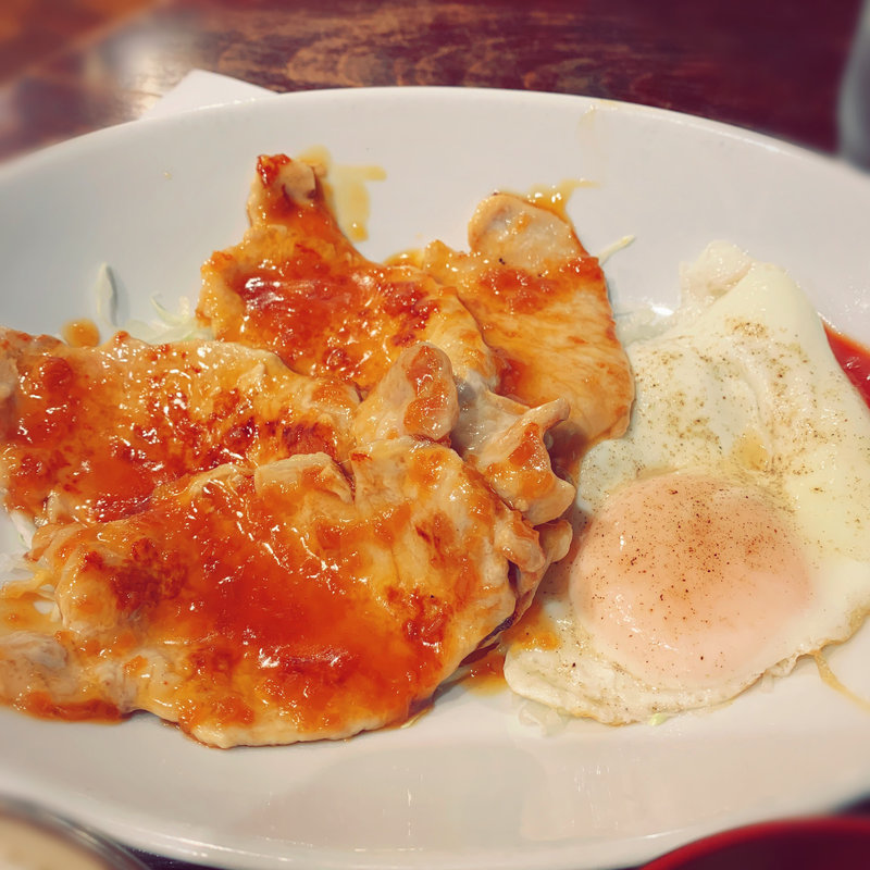 豚しょうが焼ランチ(ジャズオントップ)