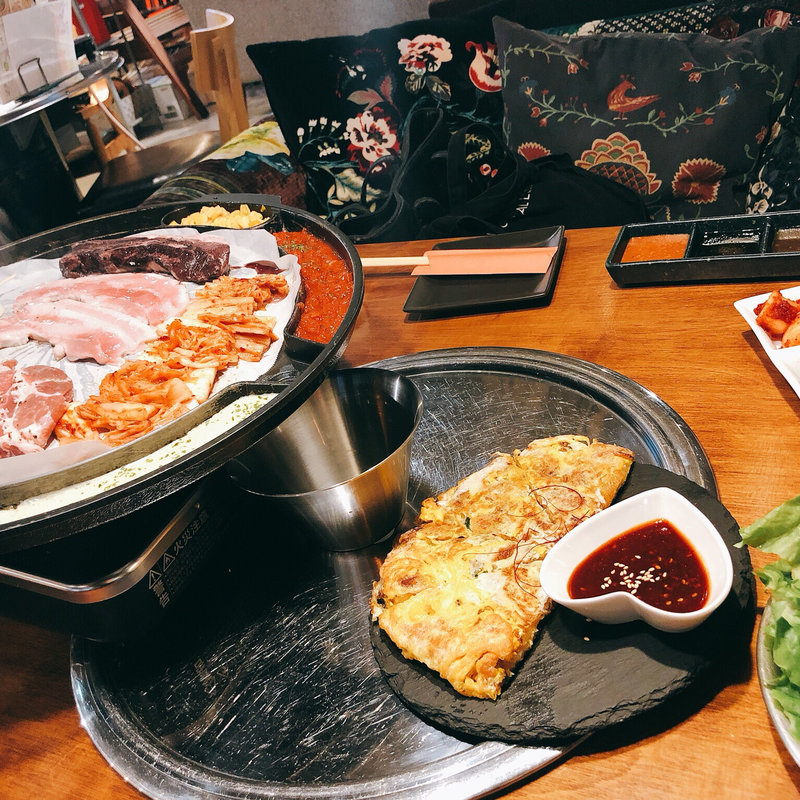 サムギョプサル食べ放題コース(DANMI RED 心斎橋店)
