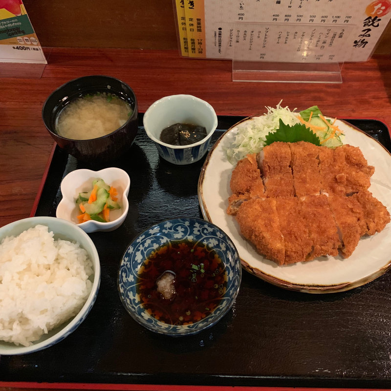 特選ロース定食(とんき )