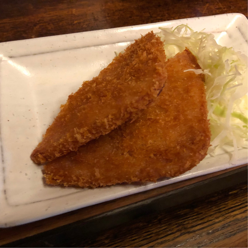 ハムカツ(立ち飲み処 呑うてんき)