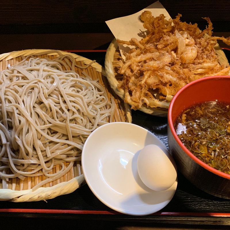 天ざる 大盛(蕎麦 さだはる 西新橋店 （【旧店名】蕎麦 まえだ）)