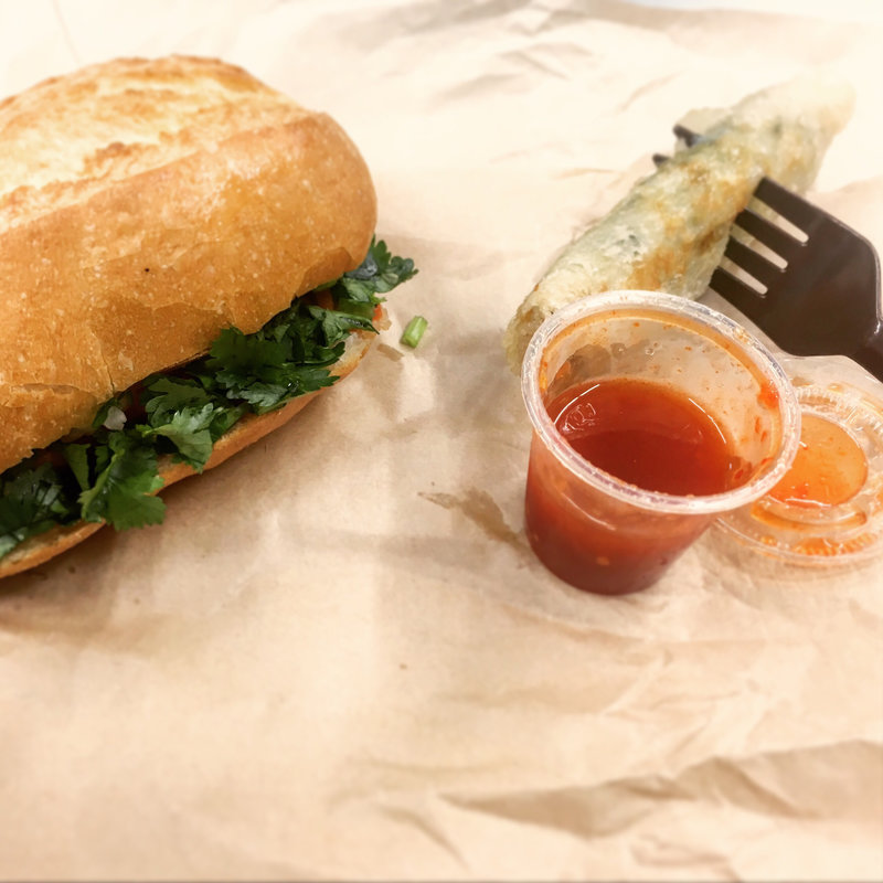 自家製パテのバインミー(EBISU BANH MI BAKERY)