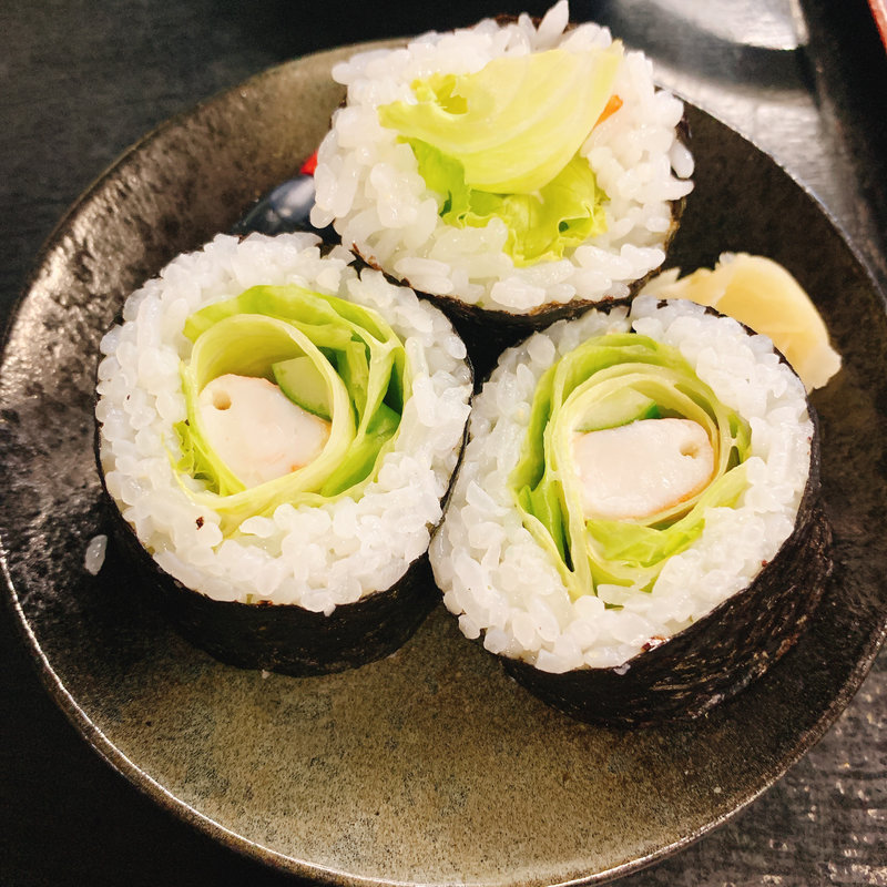 レタス巻き(はちまんうどん )