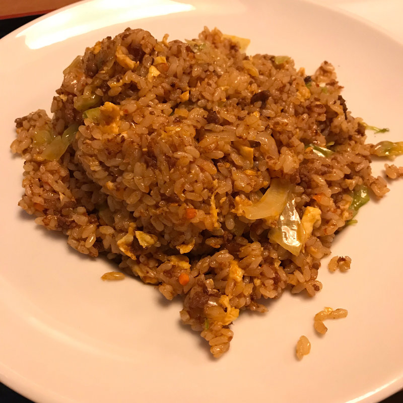 四川風ピリ辛炒飯(健康中華庵 青蓮 六本木一丁目店 )