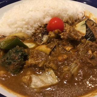 ミックス ビーフ+野菜(カリーライス専門店エチオピア 本店)
