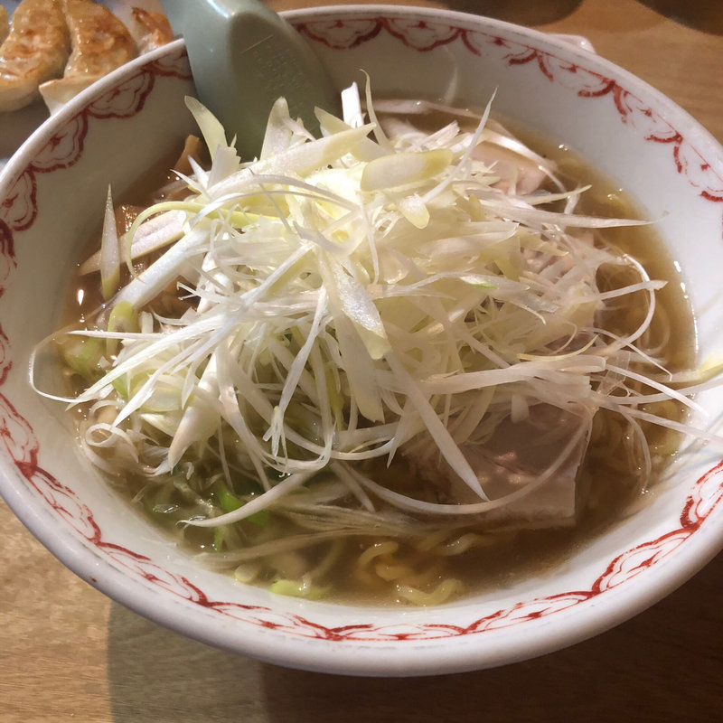 ネギたっぷりラーメン 塩(味一番つばさ 新ラーメン横丁店)