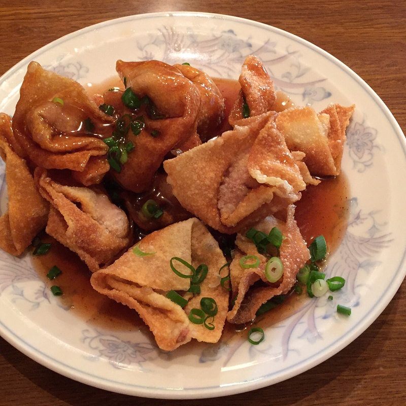 揚げワンタン(広東料理 民生 東店)