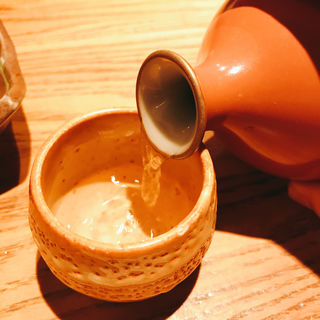 奥播磨 山廃純米酒（一合）(世田谷蕎麦 石はら本店)