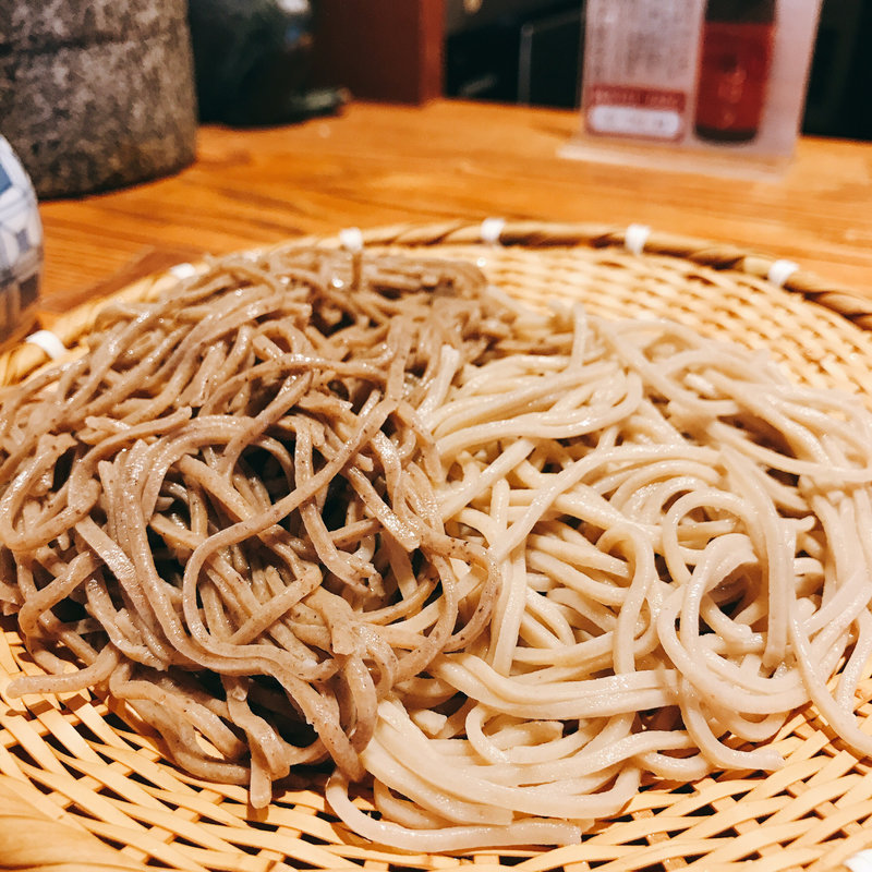 二色せいろ(世田谷蕎麦 石はら本店)