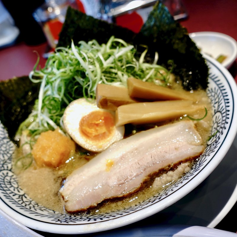 熟成醤油　肉そば　全部盛り(丸源ラーメン 岸和田春木店)
