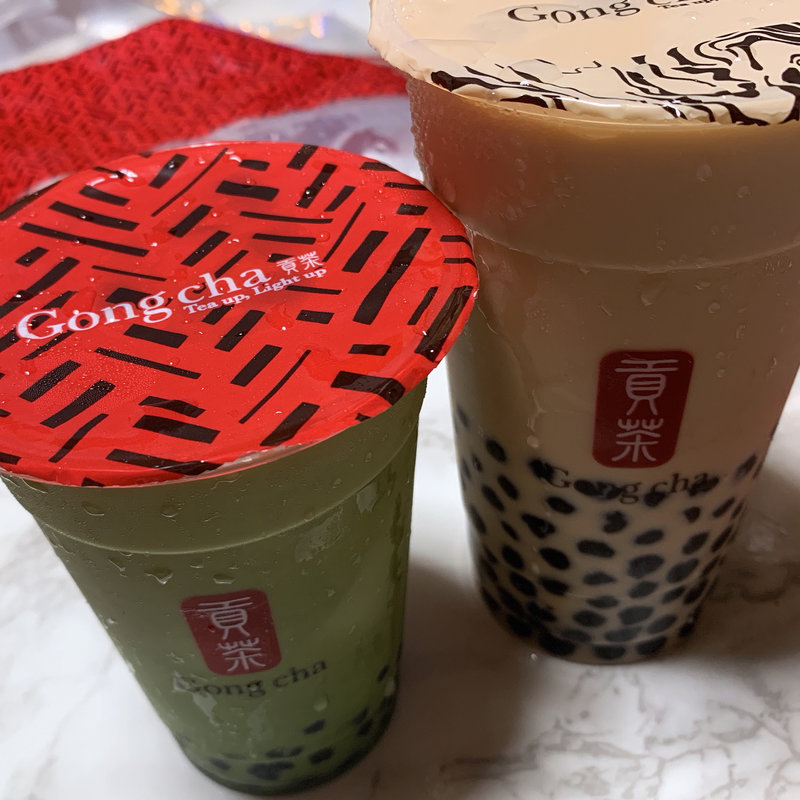 玉露ミルク茶(貢茶)