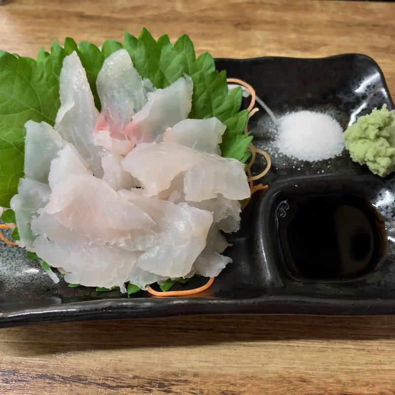 天然アコウお造り(絆 本店)