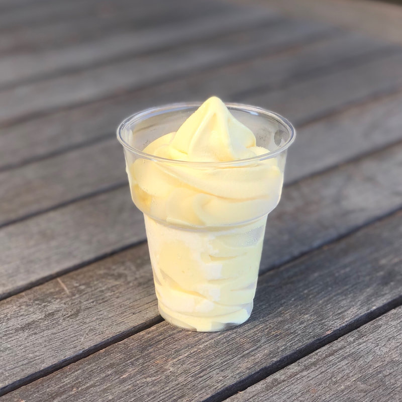 みかんソフトクリーム(五ヶ所みかん直売店　土実樹 （つみき）)