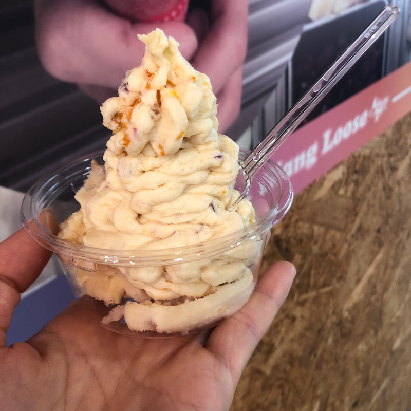 フルーツソフトクリーム　きんかん・りんご(ハングルーズ ピアBandai店 （Hang Loose）)