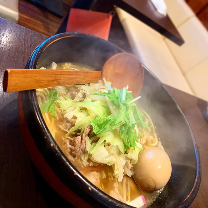 ちゃんぽん(豚・醤油)(オロチョンちゃんぽん さらしな)