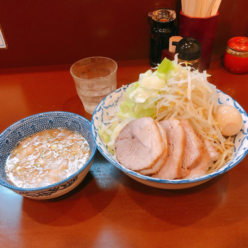 つけ麺大盛り豚増し味玉(らーめん陸)
