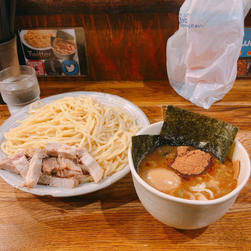 得製つけ麺大盛りチャーシュー(風雲児 （ふううんじ）)