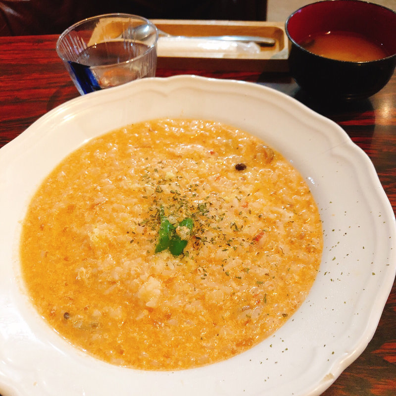 濃厚ミルクトマトリゾット(喫茶室とし)