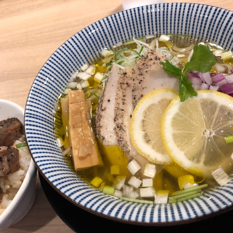 鶏レモンSOBA(麺屋 一空)
