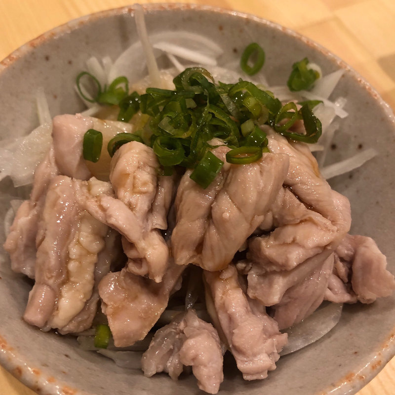 せせりポン酢(骨付丸亀鳥 京都・祇園店)