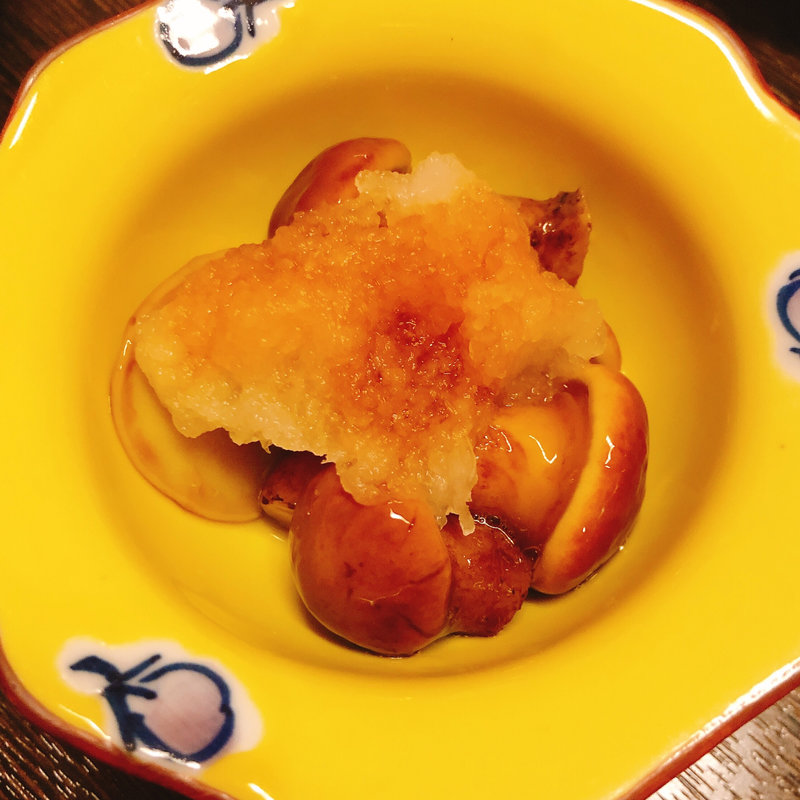 なめこおろし(めいじ家大舟)